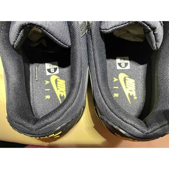 Nike Air Max 90 Black Buff Gold - IB7680-001 Size 12M (NEW) - Picture 2 of 8